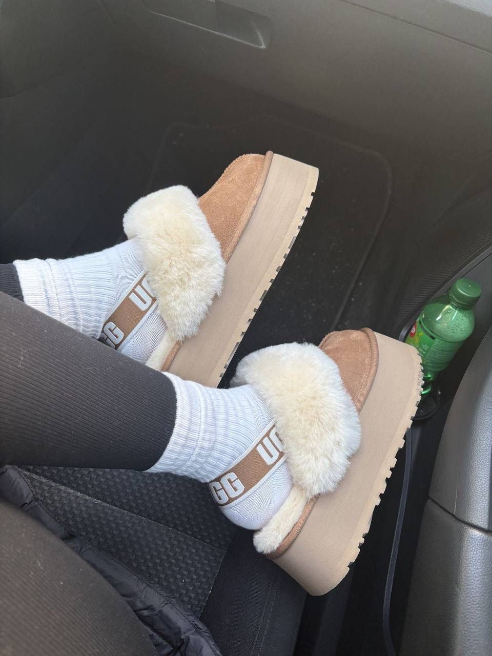 Brown UGG slippers