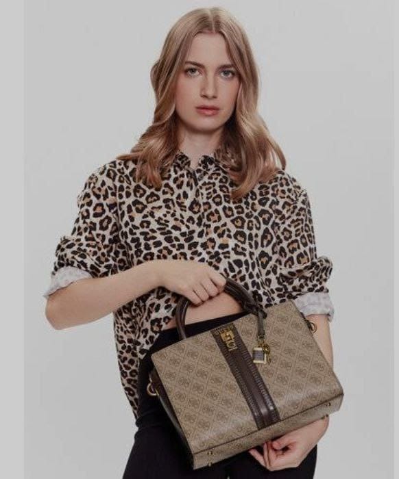 Guess Elegant Handbag with Gold Details