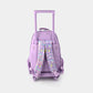 Smiggle Flutter Trolley Backpack With Light Up Wheels