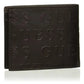 Cartera Billetera Guess Piel Hombre Con Relieve Negro