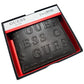 Cartera Billetera Guess Piel Hombre Con Relieve Negro
