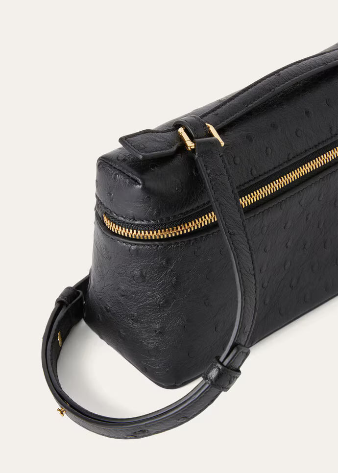 Loro Piana  Ostrich Extra Pocket L19 Pouch