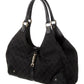 Gucci  GG Canvas Nailhead Jackie Bardot Bag