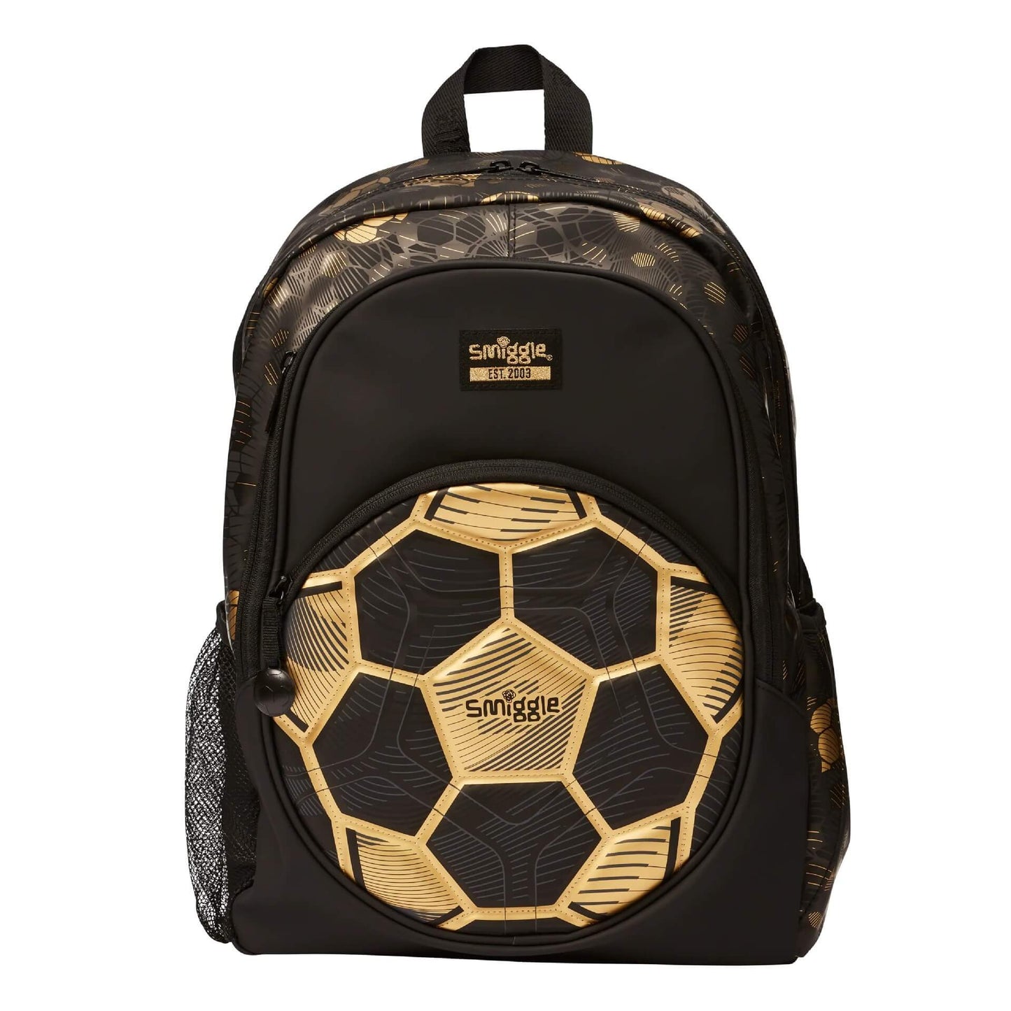 Smiggle Gold Football Classic Backpack