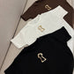 Gold Accent Half Sleeve T-Shirt