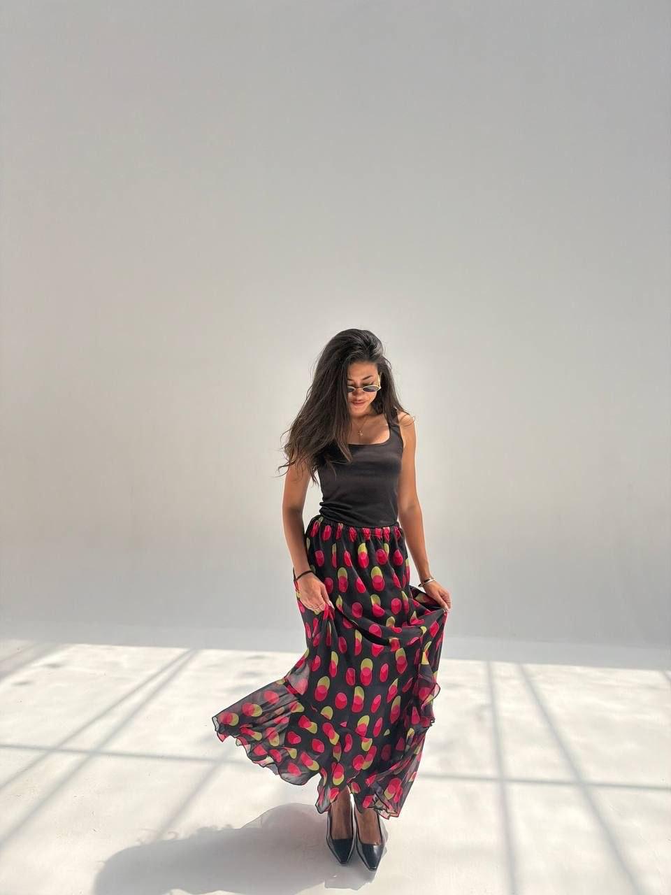 Polka Dot Skirt
