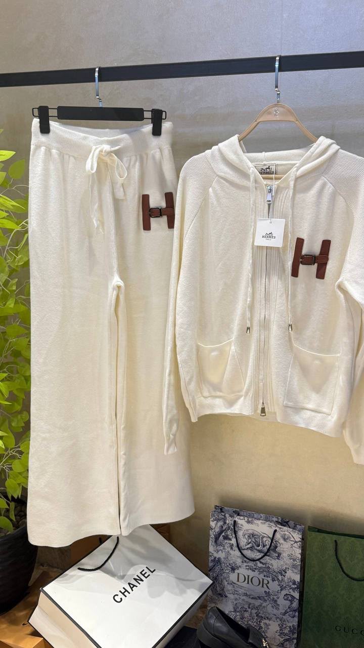 Hermès Knit Lounge Co-Ord Set