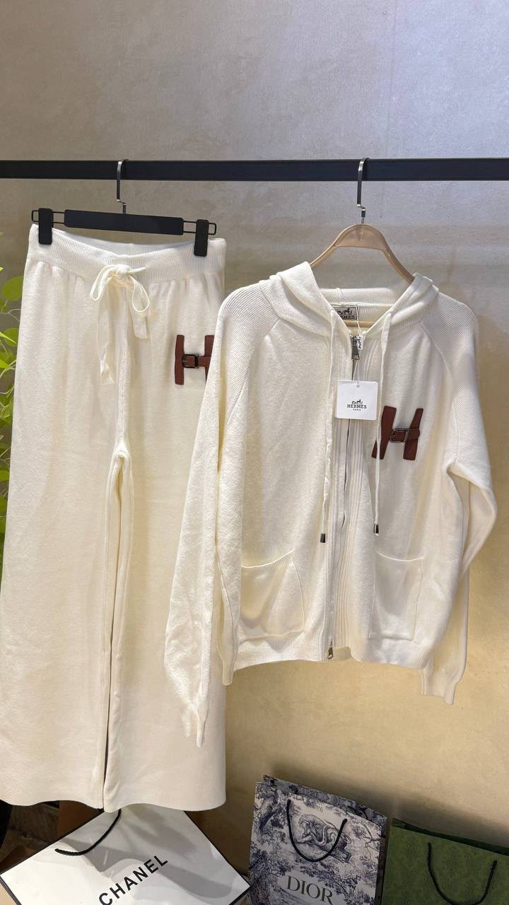 Hermès Knit Lounge Co-Ord Set