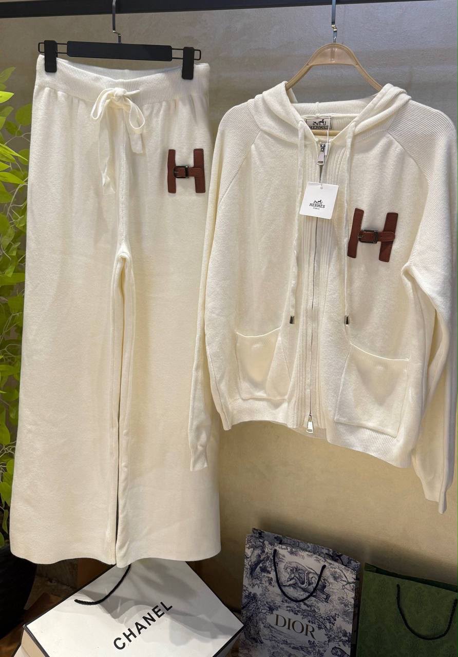 Hermès Knit Lounge Co-Ord Set