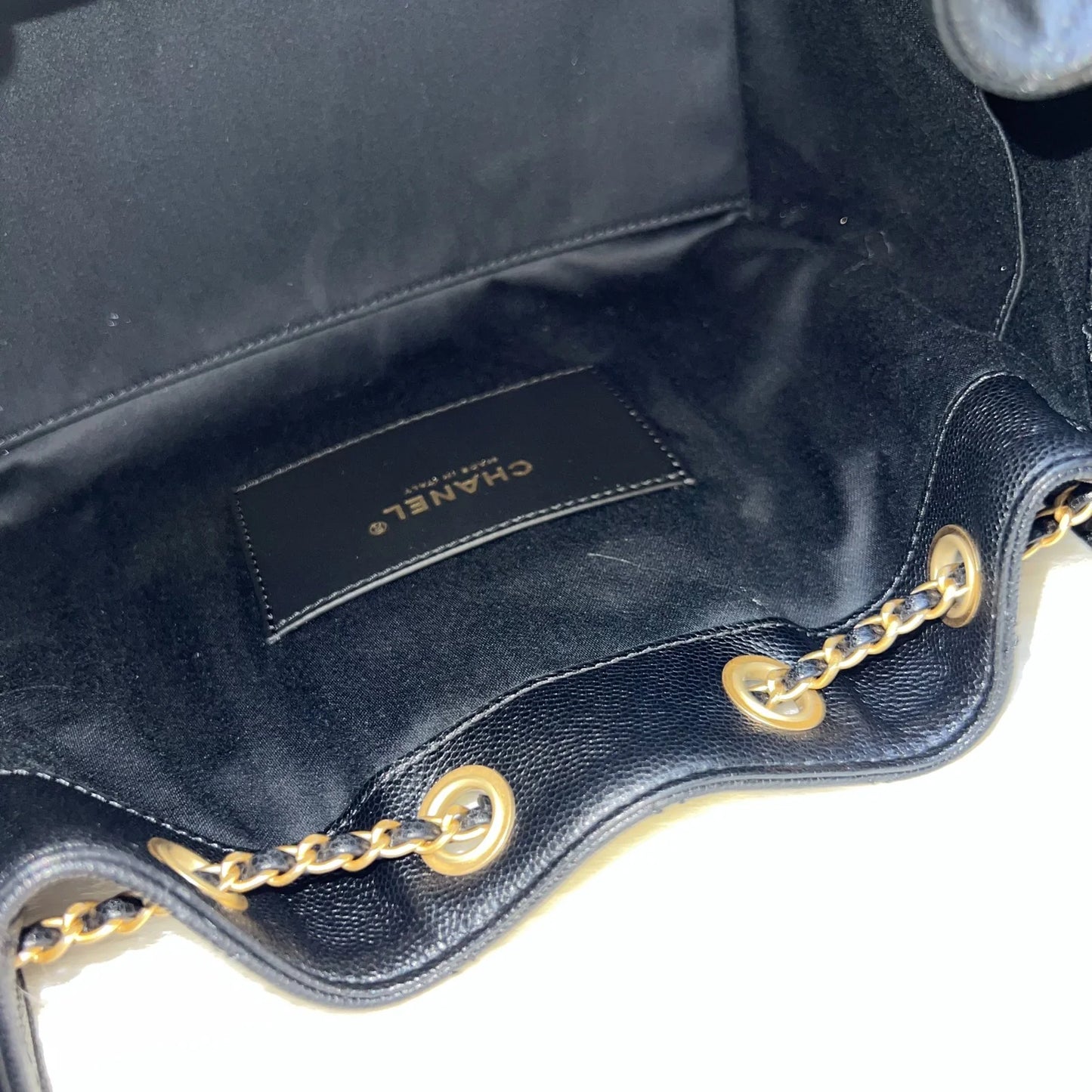 Chanel 25 Small Hobo Bag in Black Caviar and AGHW