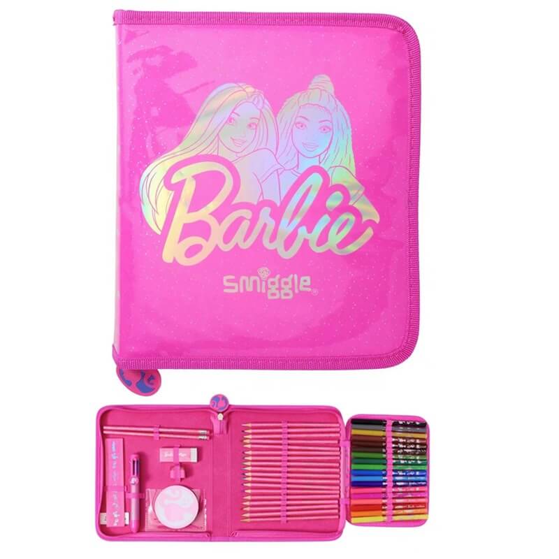 Smiggle Barbie Steel Spritz Bottle 4 Piece Bundle