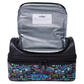 Smiggle Neon race-cars Double Decker Lunchbox