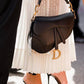 Dior Black Mini Saddle Baguette