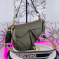 Dior Black Mini Saddle Baguette