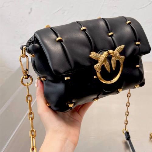 Torebka LOVE MINI PUFF PINCHED PINKO