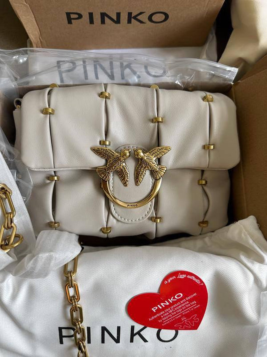 Torebka LOVE MINI PUFF PINCHED PINKO