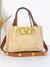 VALENTINO WOMEN'S ROMAN STUD RAFFIA BAG