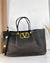 VALENTINO WOMEN'S ROMAN STUD RAFFIA BAG