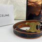 Medium 25MM Triomphe Belt IN Taurillon Leather