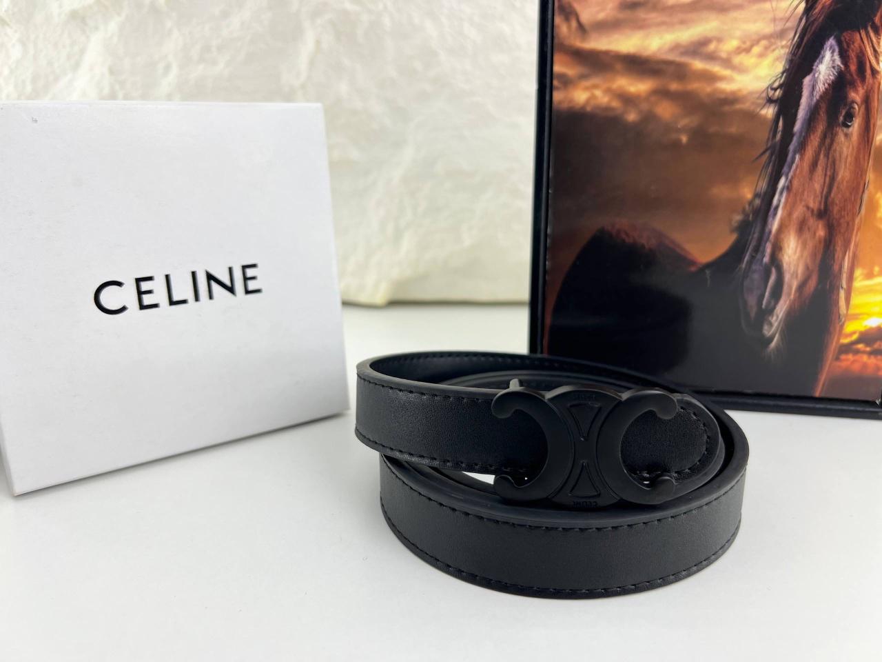 Medium 25MM Triomphe Belt IN Taurillon Leather