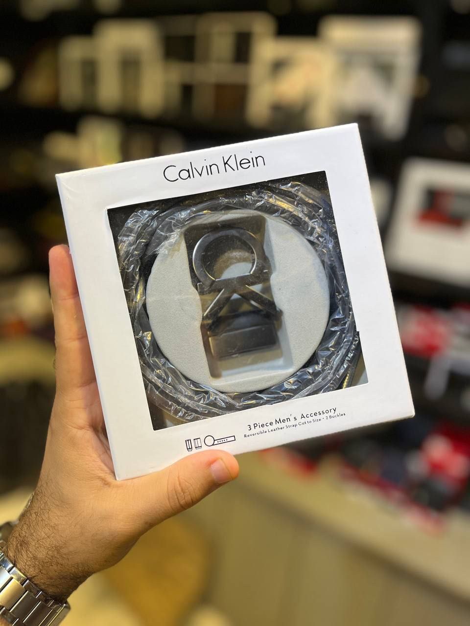 Calvin Klein Leather Belt For Men