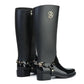 U.S. Polo Assn. Rain Boots Waterproof Black