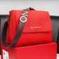 Valentino Black Leather Crossbody Bag