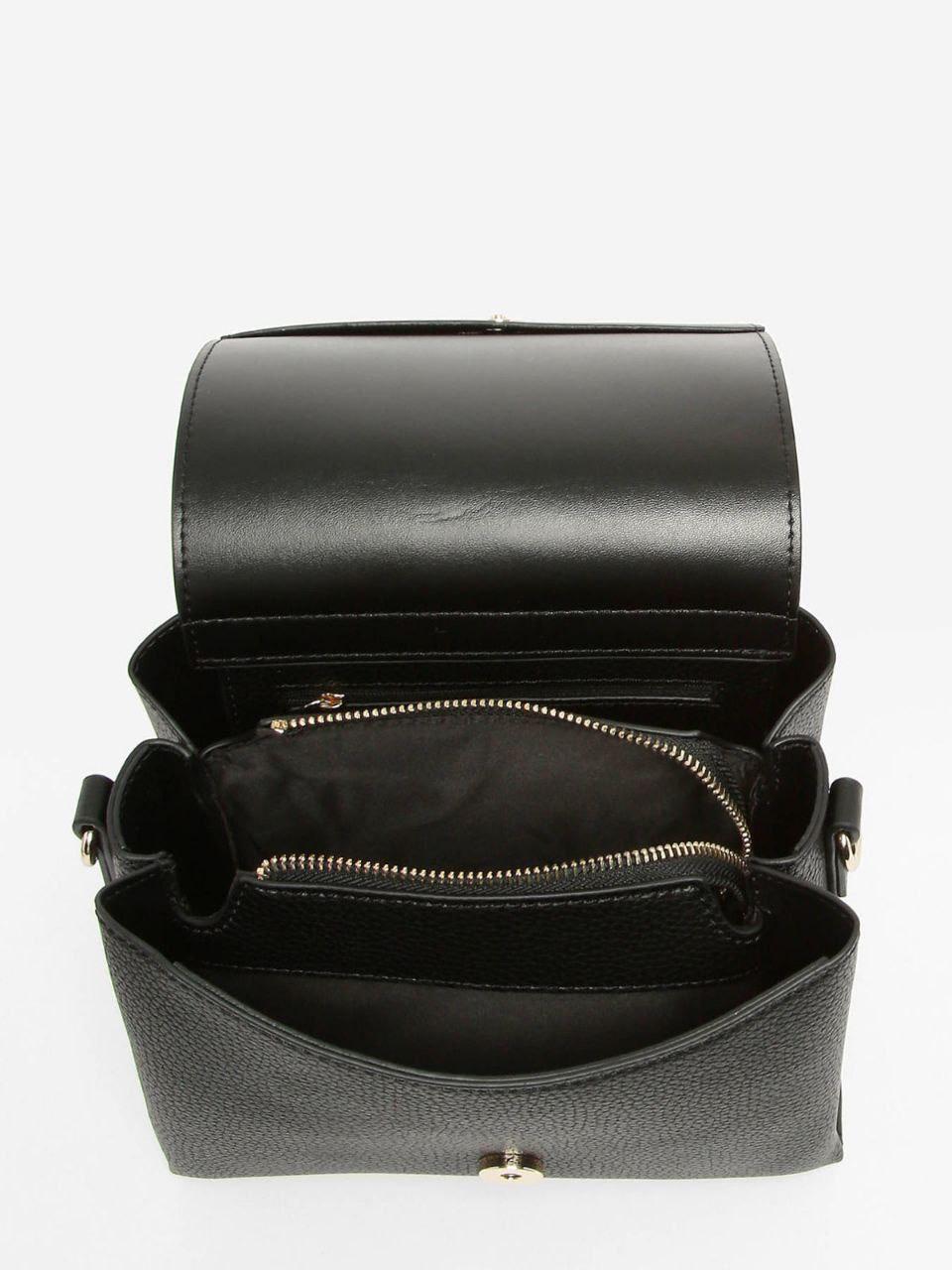 Valentino Black Leather Crossbody Bag