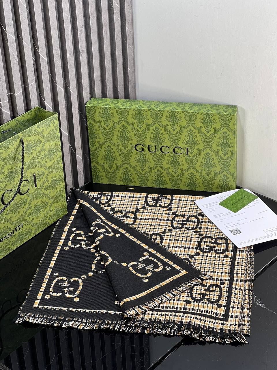 Gucci Double Face Scarf