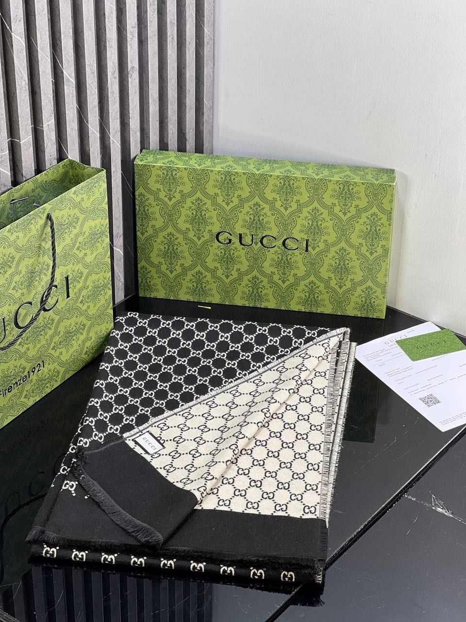 Gucci Double Face Scarf