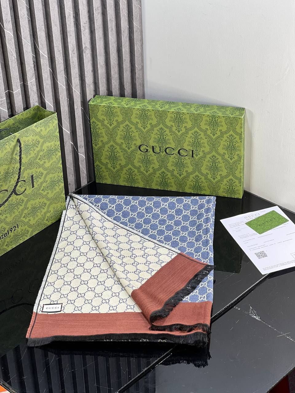 Gucci Double Face Scarf