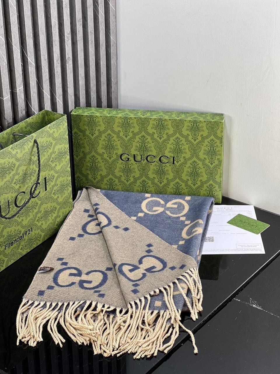 Gucci Double Face Scarf