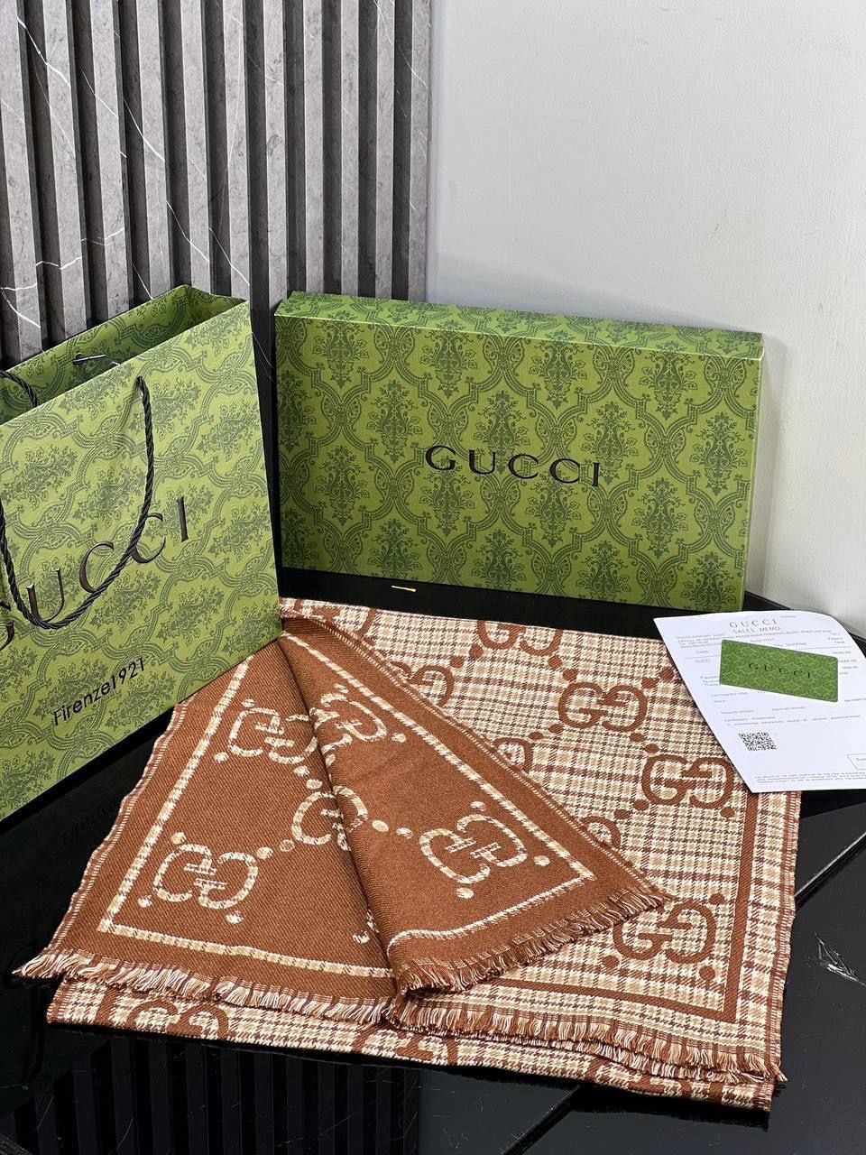 Gucci Double Face Scarf