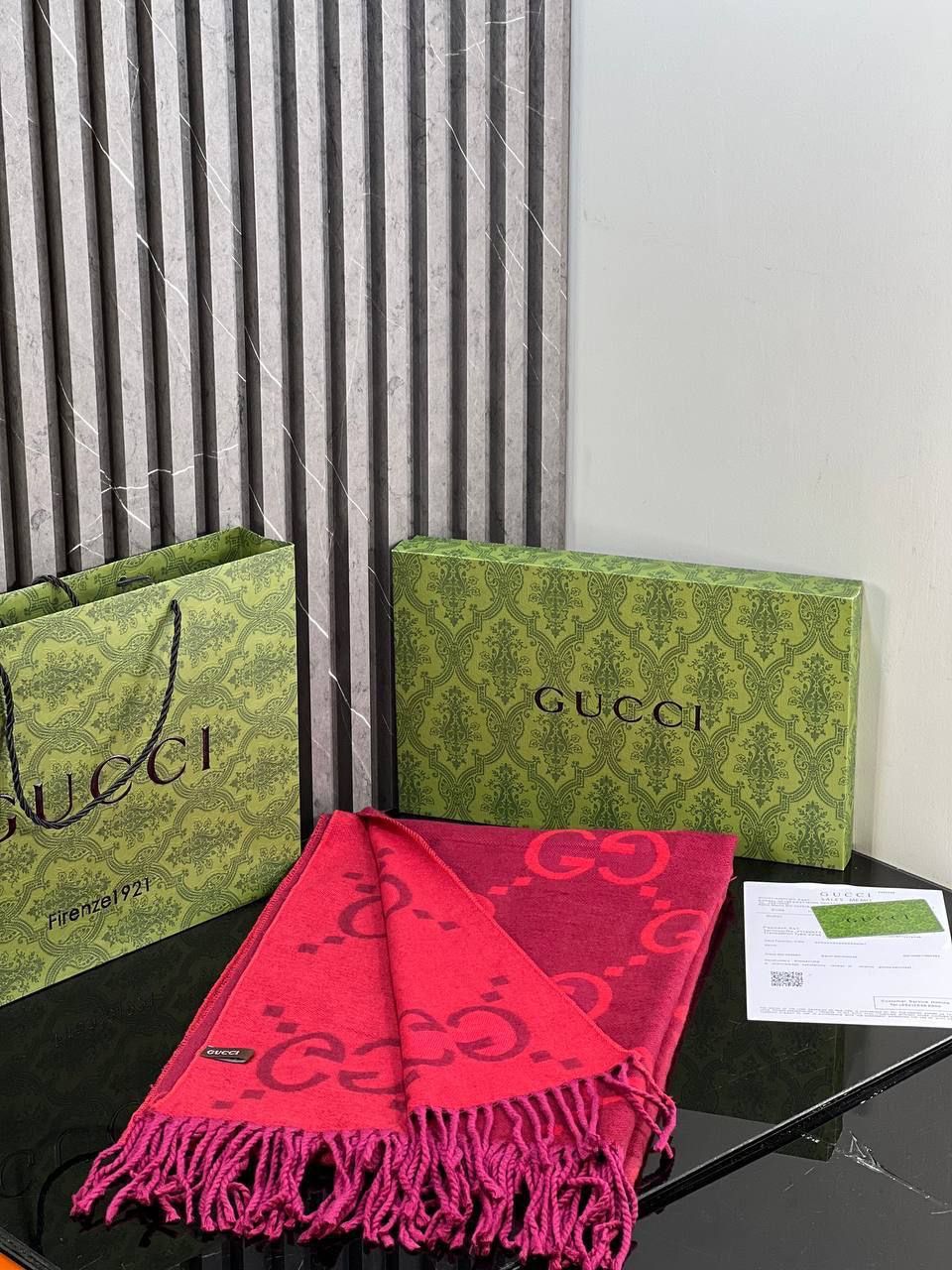 Gucci Double Face Scarf