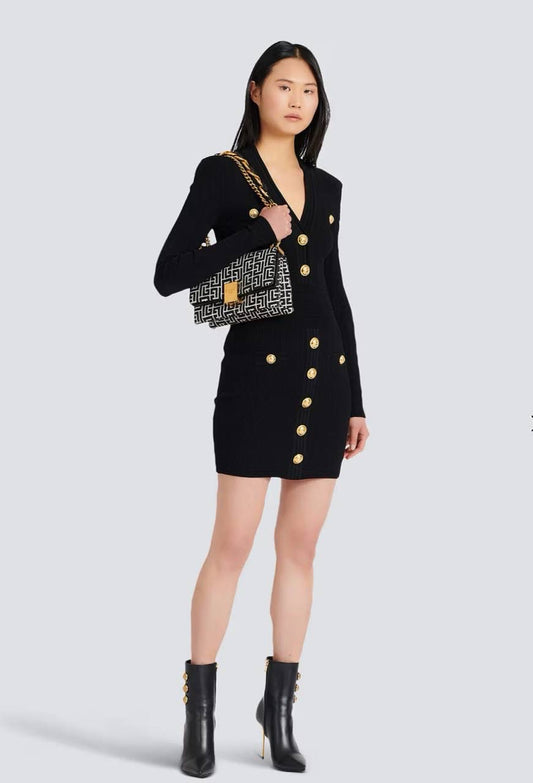 Balmain black dress