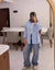 Oversize Gauze Shirt with Pocket