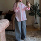 Oversize Gauze Shirt with Pocket