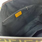 FENDI FF JACQUARD AND SMOOTH LEATHER SHOULDER BAG