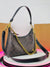 Teri Shoulder Bag In Signature Canvas Brown Black
