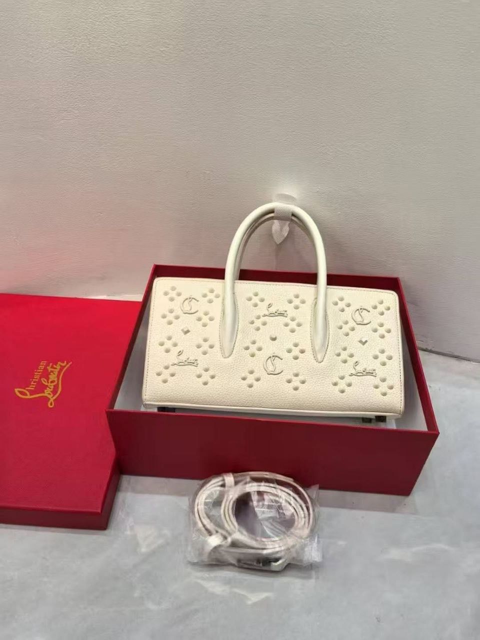 Christian Louboutin Paloma leather shoulder bag