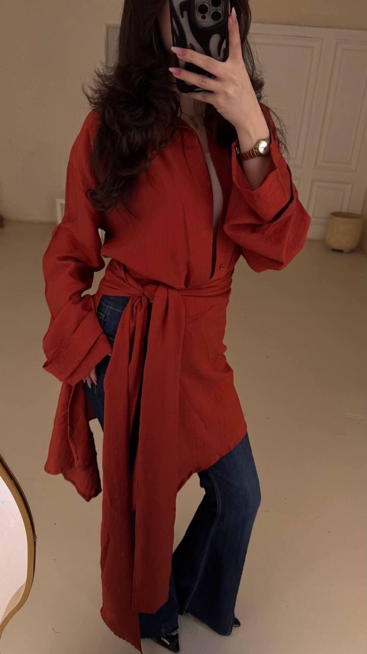 Layered Two-Piece Shirt