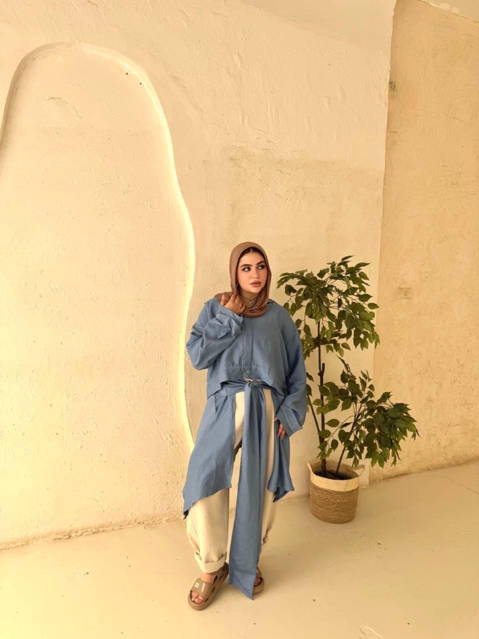 Layered Two-Piece Shirt
