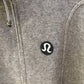 Lulue lemon knit lounge zip-up jacket and wide-leg pants sets