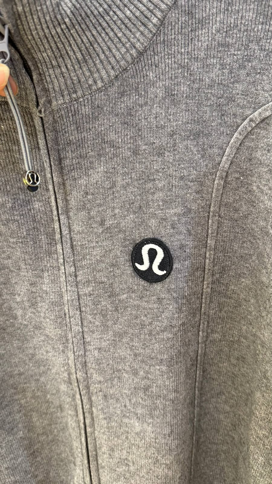 Lulue lemon knit lounge zip-up jacket and wide-leg pants sets