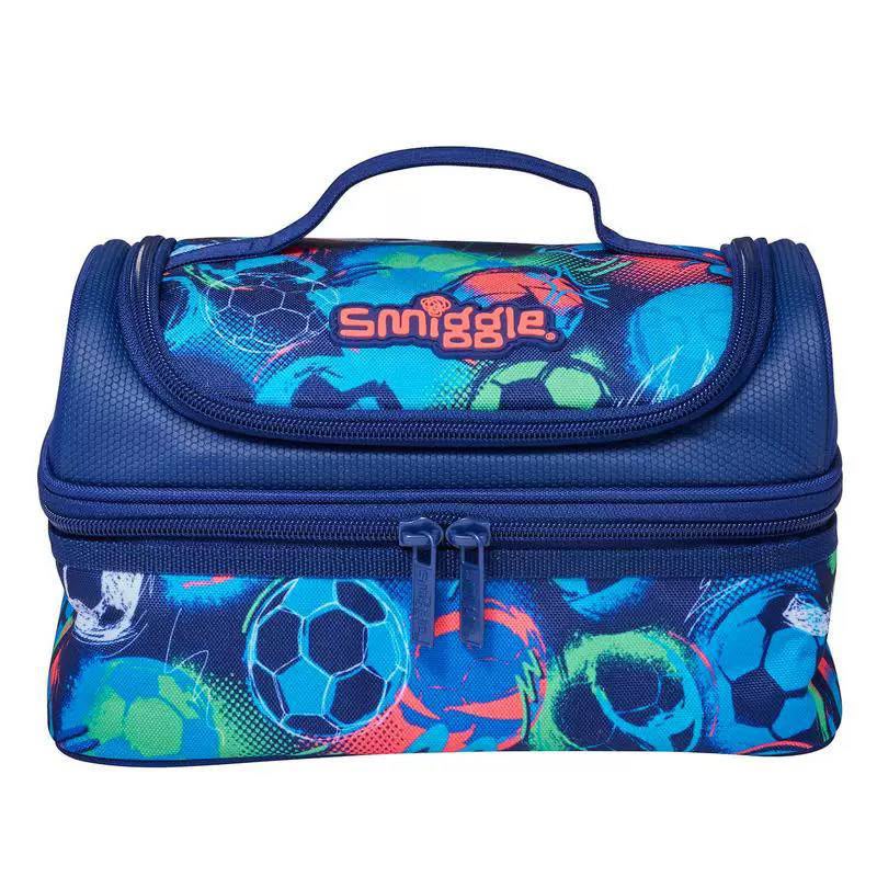 Smiggle Football Decker Lunchbox