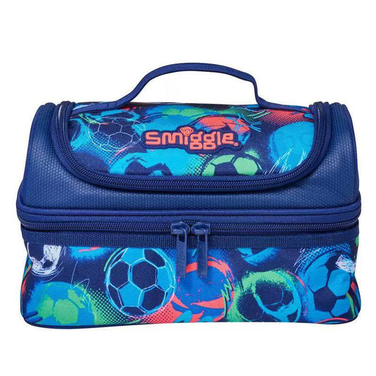 Smiggle Football Decker Lunchbox
