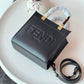 FENDI Sunshine logo-embossed tote bag