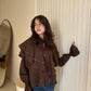 Ruffle Collar Shirt