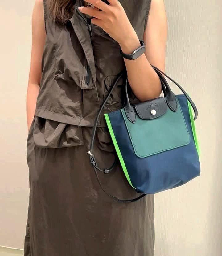 Longchamp Le Pliage Club Multi-Color Mini Tote