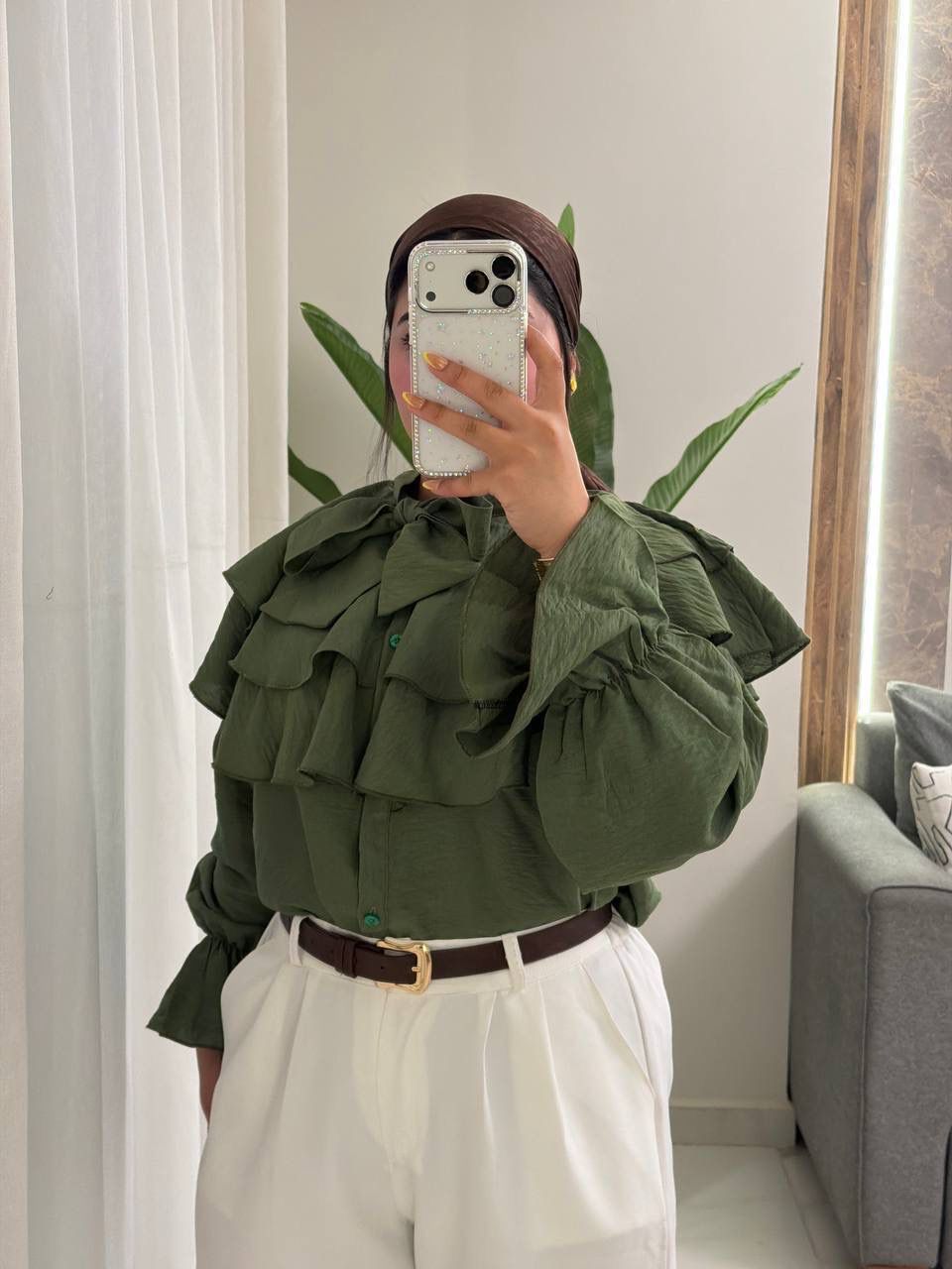 Linen Collar Shirt